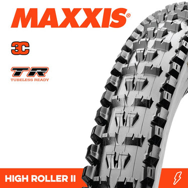 Maxxis Tyre High Roller II 27.5 X 2.40 3C Terra EXO TR Fold 60TPI E-25